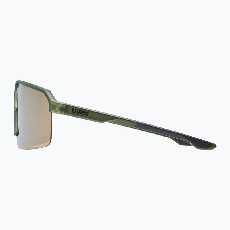 Sonnenbrille UVEX Ramp olive matt/mirror gold 2