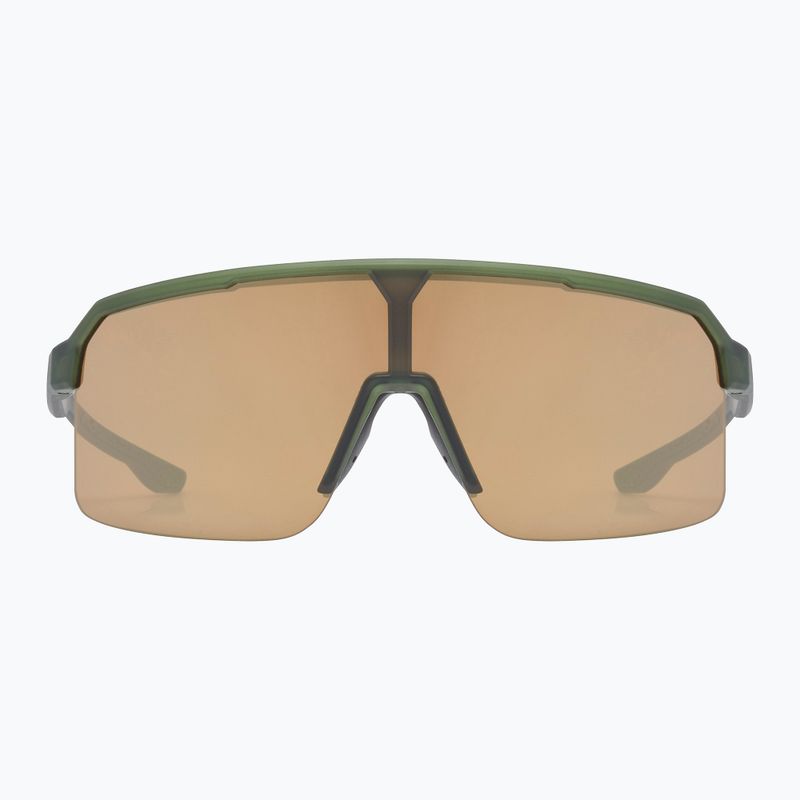 Sonnenbrille UVEX Ramp olive matt/mirror gold 3