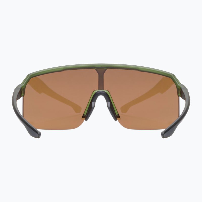 Sonnenbrille UVEX Ramp olive matt/mirror gold 4