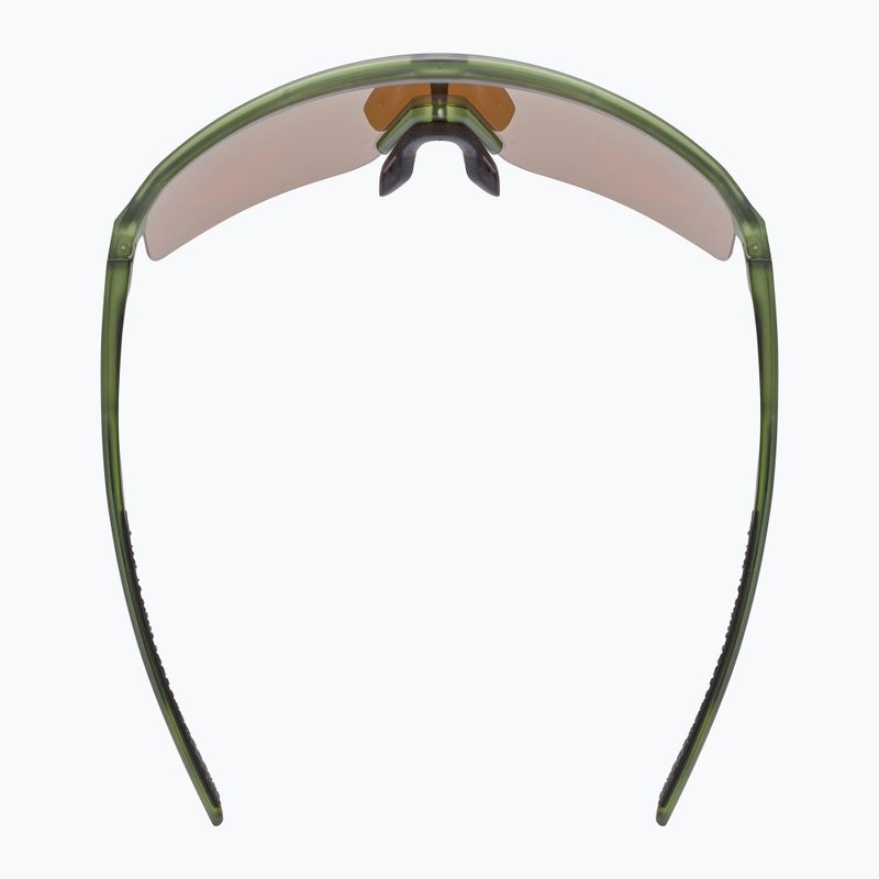 Sonnenbrille UVEX Ramp olive matt/mirror gold 5