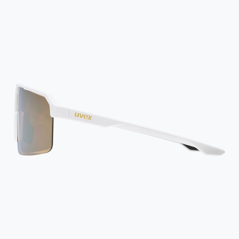 Sonnenbrille UVEX Ramp white matt/mirror gold 2