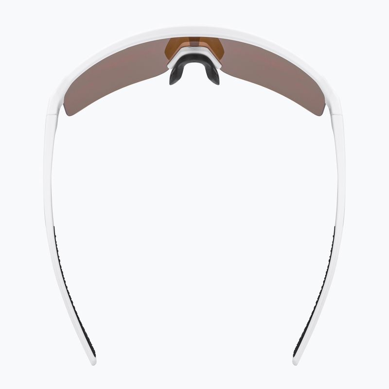 Sonnenbrille UVEX Ramp white matt/mirror gold 5