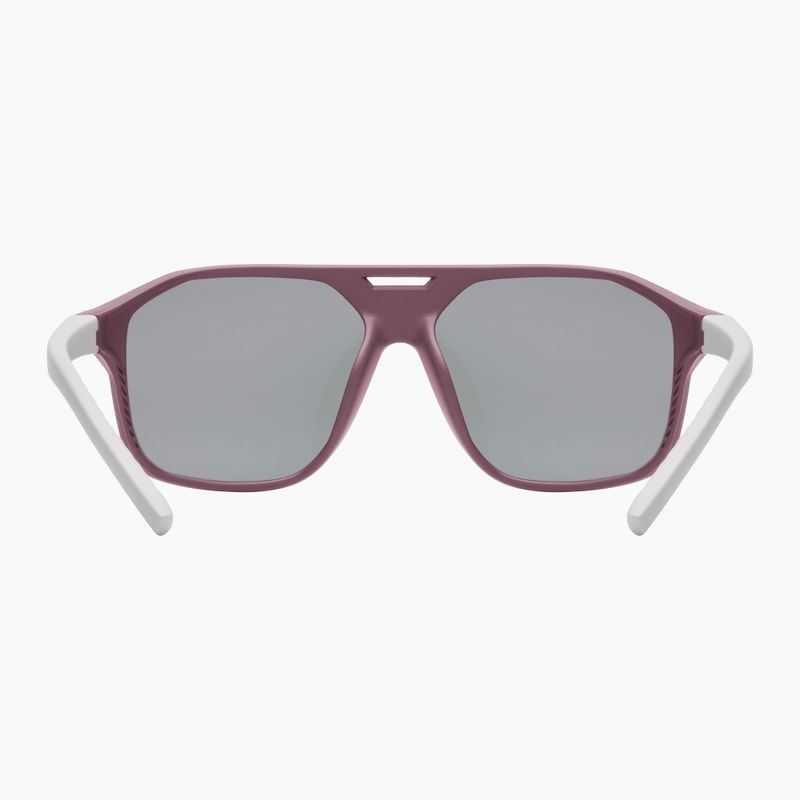 Kinder-Sonnenbrille UVEX Cosmic Jr cranberry/grey matt/mirror silver 3