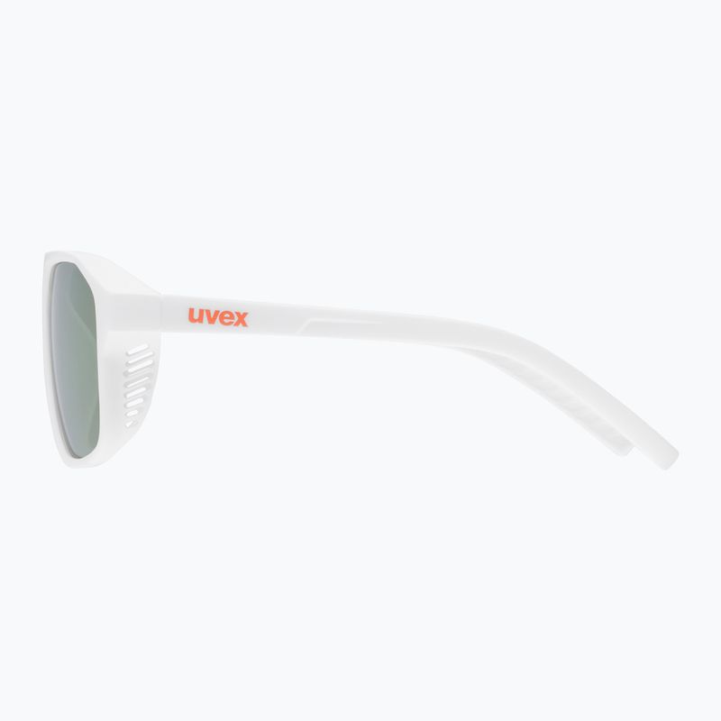 Kinder-Sonnenbrille UVEX Cosmic Jr white matt/mirror red 5