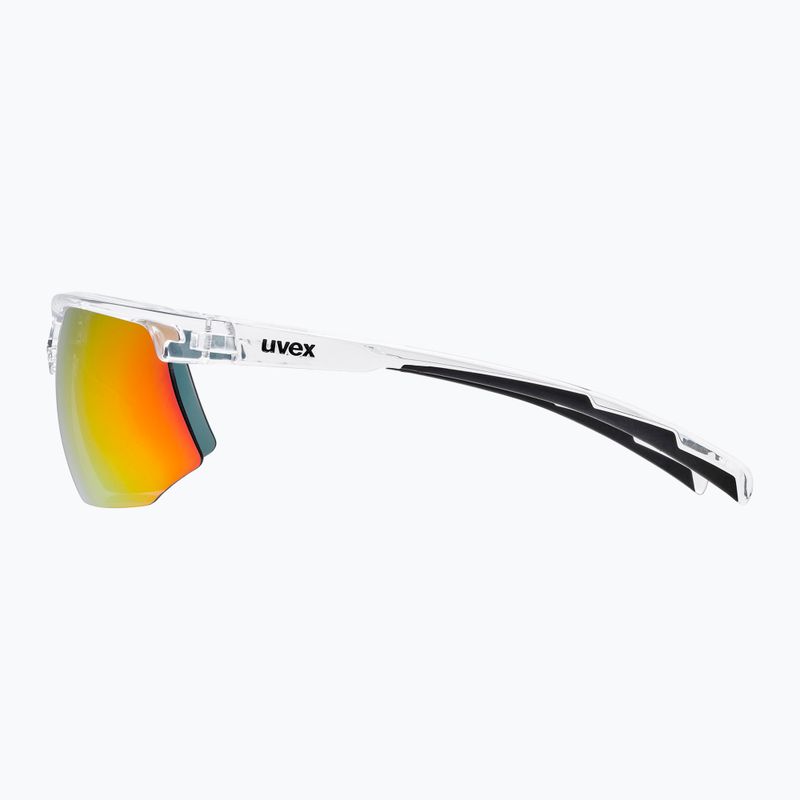 Sonnenbrille UVEX Aerios clear/mirror red 2