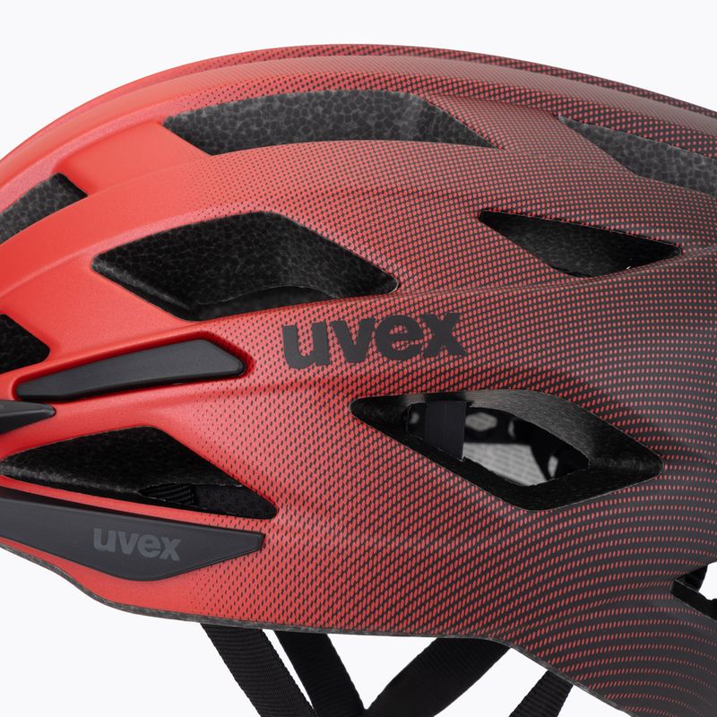 Fahrradhelm UVEX I-vo 2 red/black matte 7