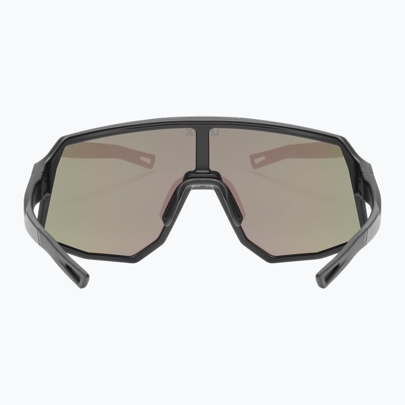 Sonnenbrille UVEX Sequenze black matt/mirror green 4
