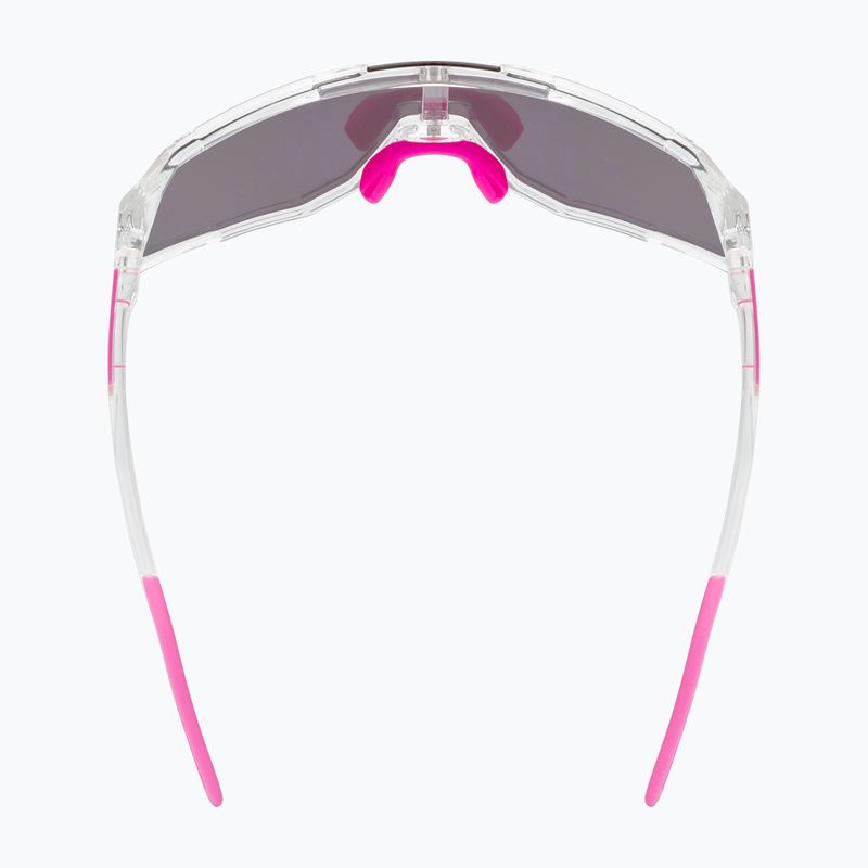 Sonnenbrille UVEX Sequenze clear/mirror pink 5