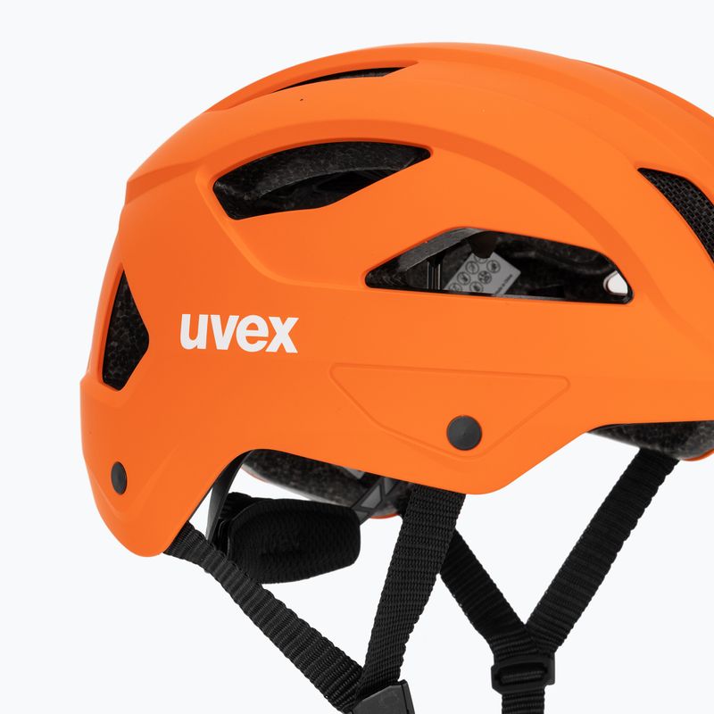 Fahrradhelm UVEX Stride papaya matt 7