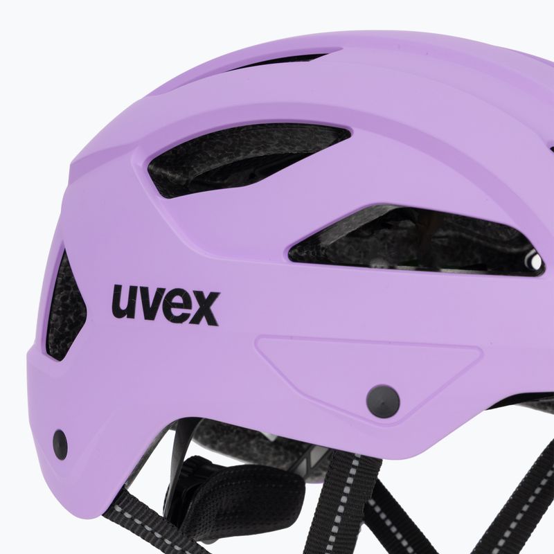 Fahrradhelm UVEX City Stride lilac matt 7
