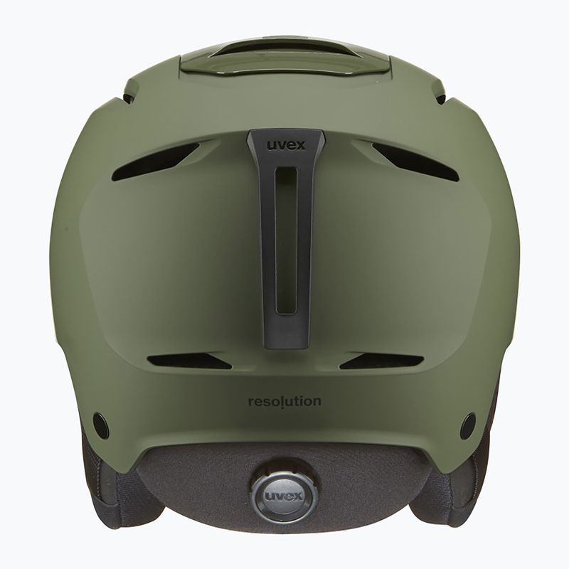 Skihelm UVEX Resolution khaki matt 3