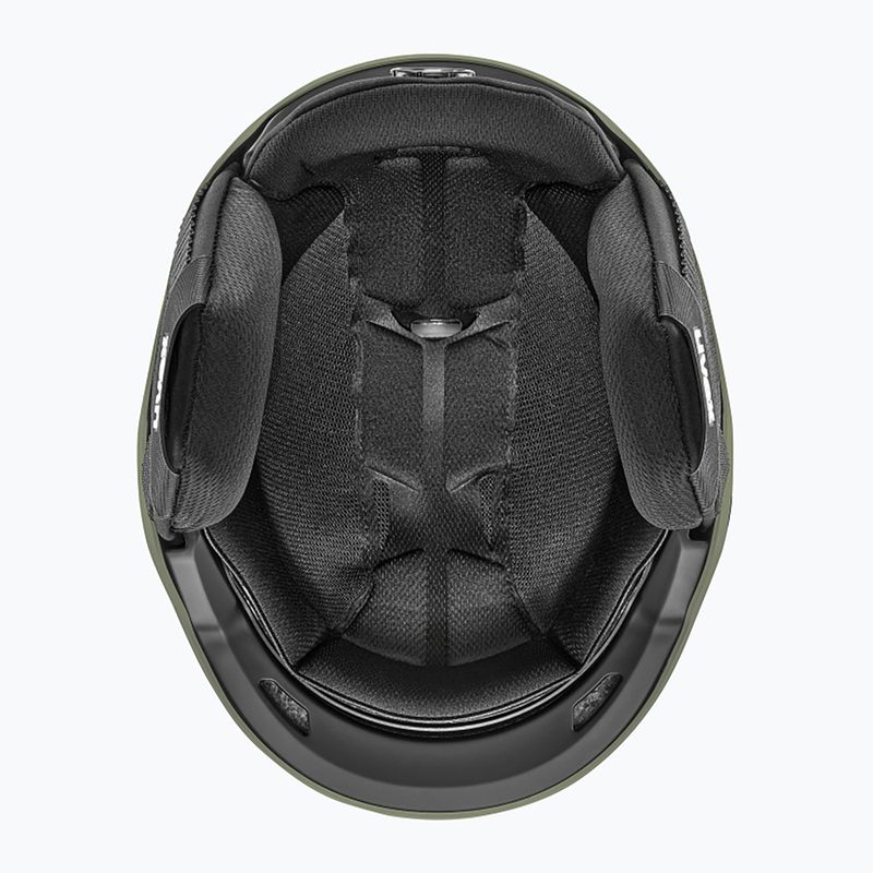 Skihelm UVEX Resolution khaki matt 5