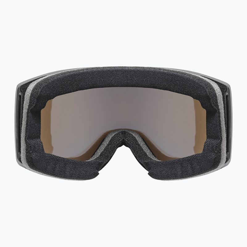 Skibrille UVEX Scenic P S0-S4 black matt/mirror blue/pola 3
