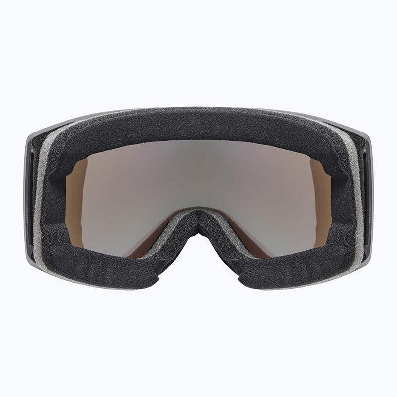 Skibrille UVEX Scenic P S0-S4 black matt/mirror green/pola 3