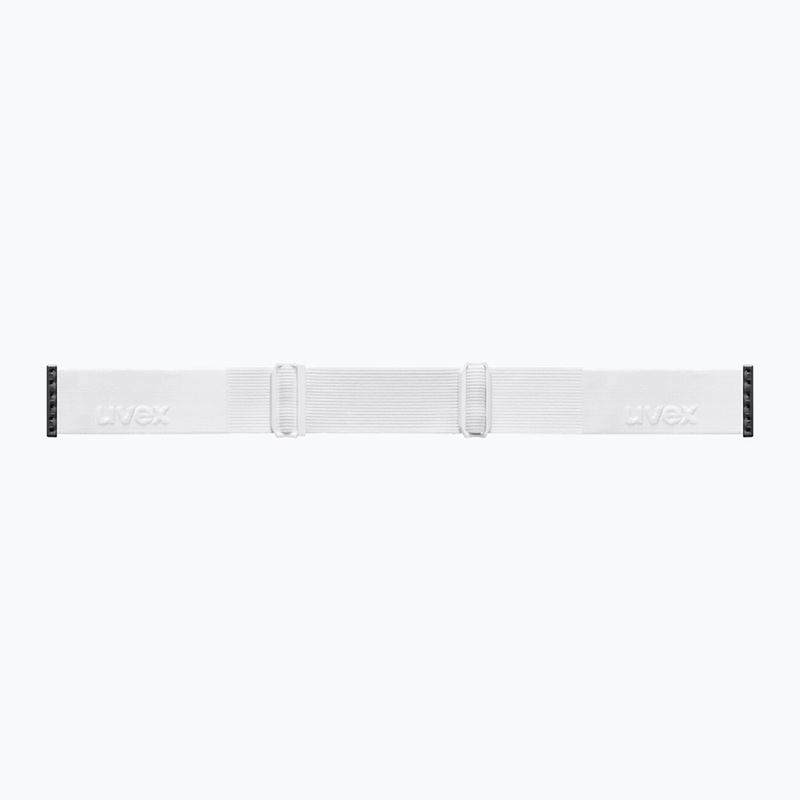 Skibrille UVEX Scenic P S0-S4 white matt/mirror silver/pola 4