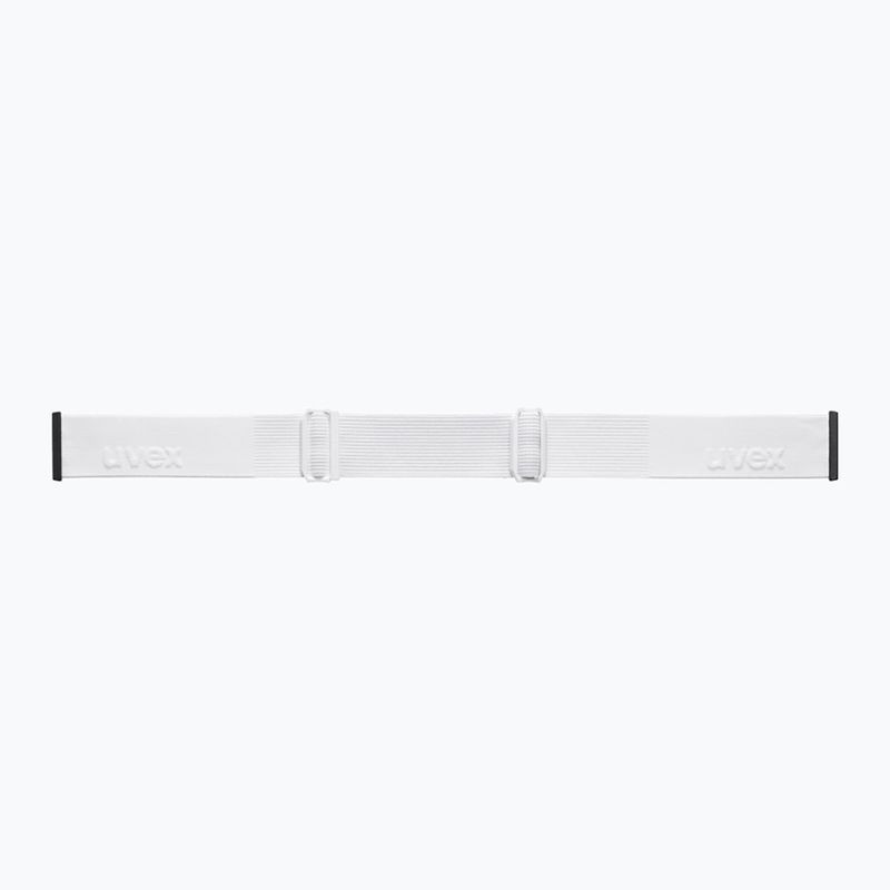 Skibrille UVEX Ignite LG S2 white matt/orange 4