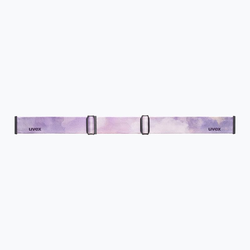Skibrille UVEX Ignite FM S3 white matt/mirror rose 4