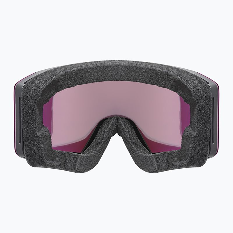 Skibrille UVEX Ignite FM S3 black matt/mirror red 3