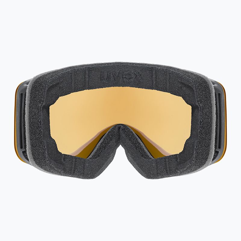 Kinder-Skibrille UVEX Pwdr FM Jr S2 black matt/mirror sapphire 3
