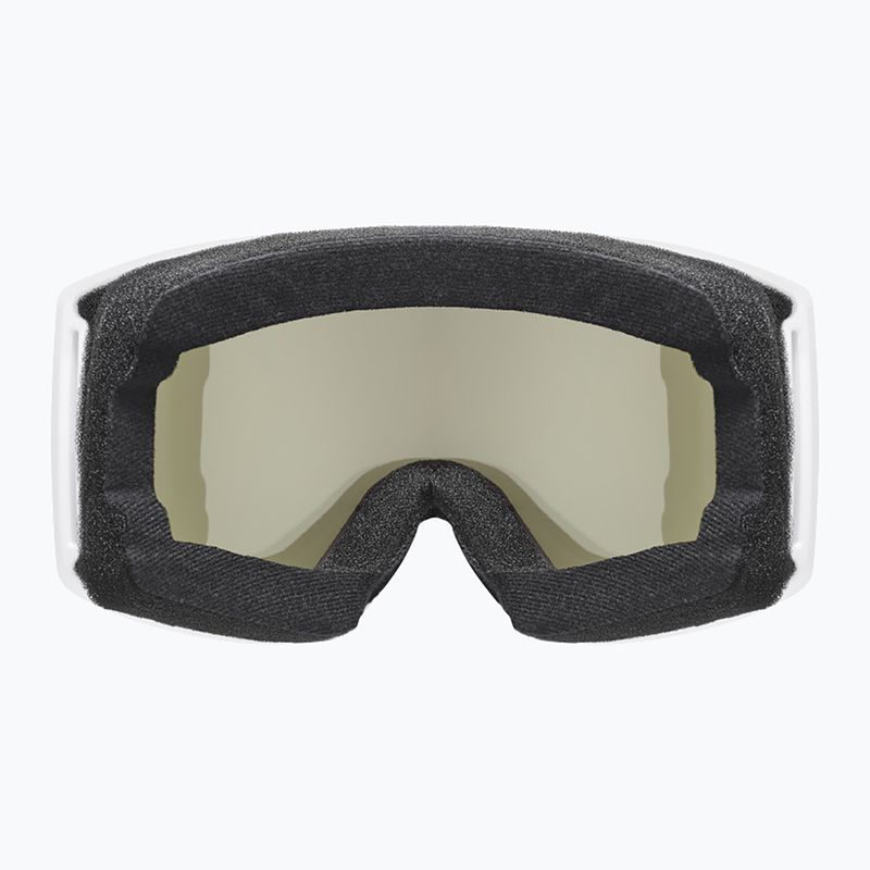 Skibrille UVEX Scenic FM S2 white matt/mirror silver 3