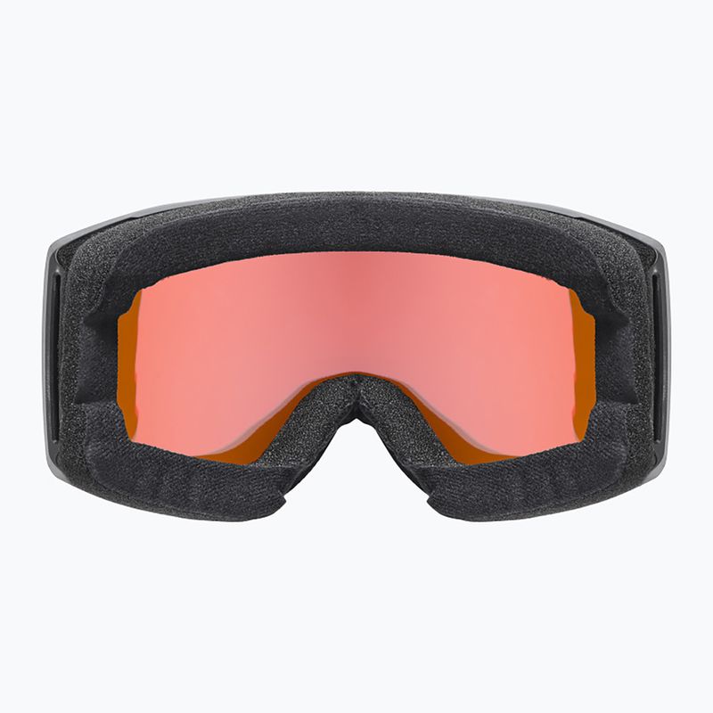 Skibrille UVEX Scenic FM S2 black matt/mirror red 3