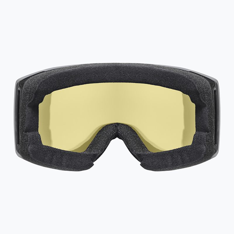 Skibrille UVEX Scenic FM S2 black matt/mirror blue 3