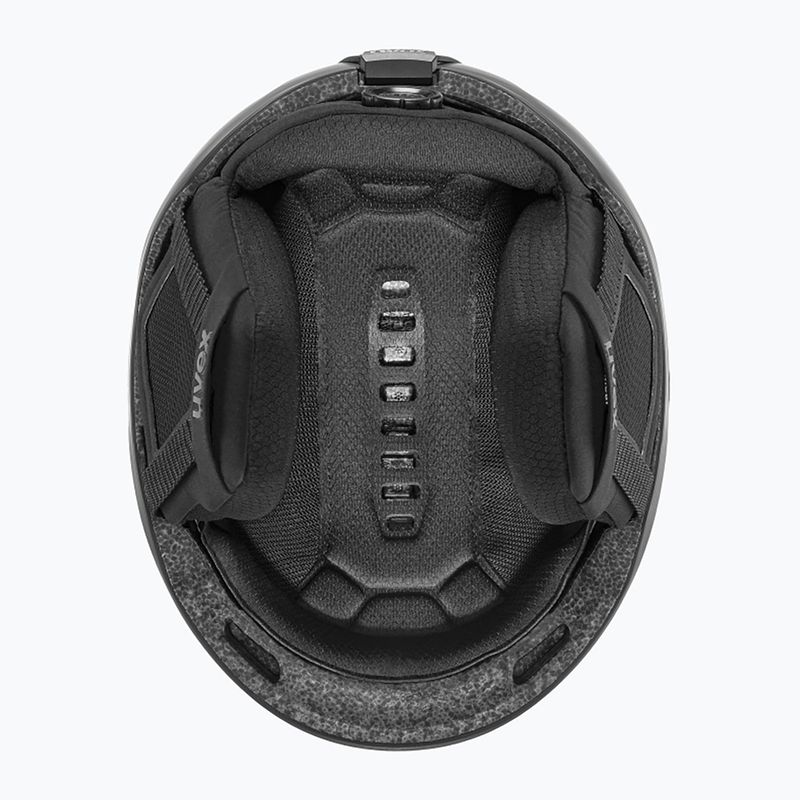 Skihelm UVEX Monte LT black matte 5