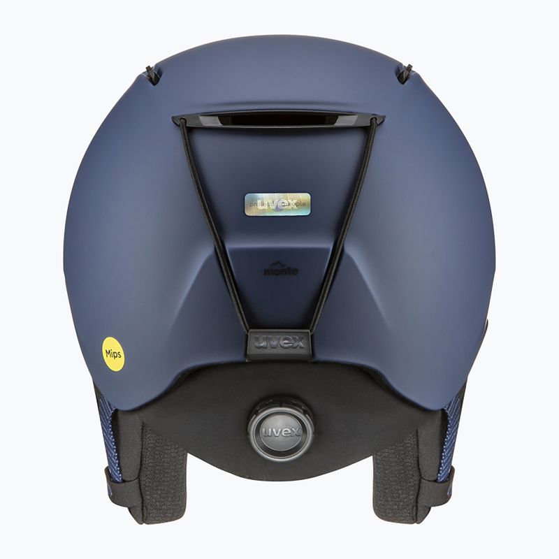 Skihelm UVEX Monte LT MIPS dusk blue matt 3