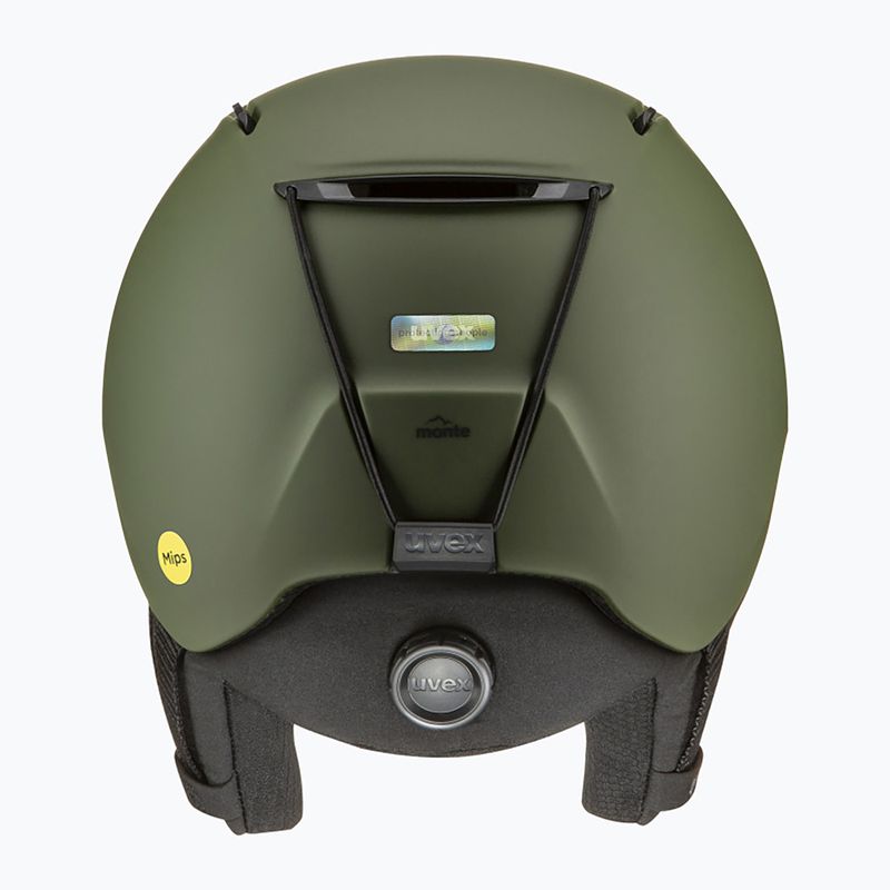 Skihelm UVEX Monte LT MIPS khaki matt 3