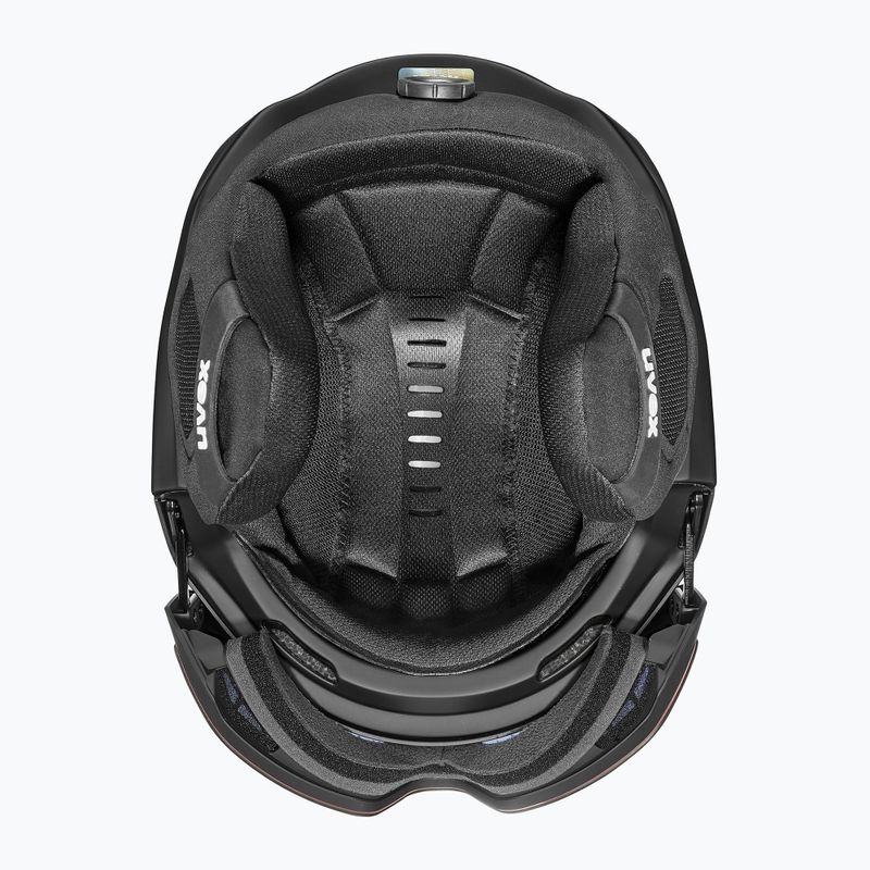 Skihelm UVEX Ultimate Horizon MIPS black/black mat 4
