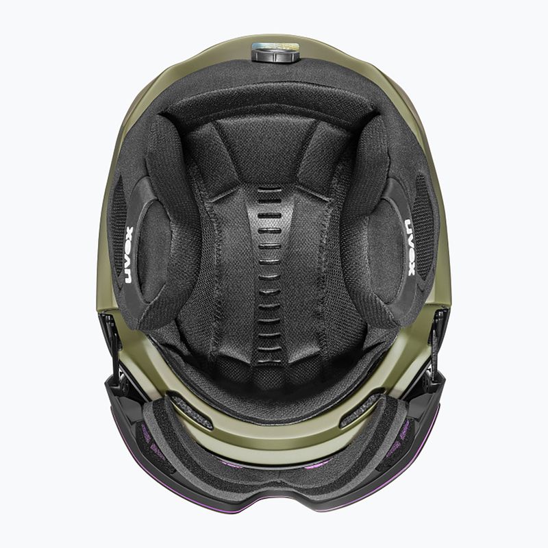Skihelm UVEX Horizon CV black/khaki matt 5