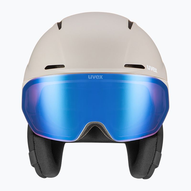 Skihelm UVEX Horizon CV MIPS warm grey matt 2