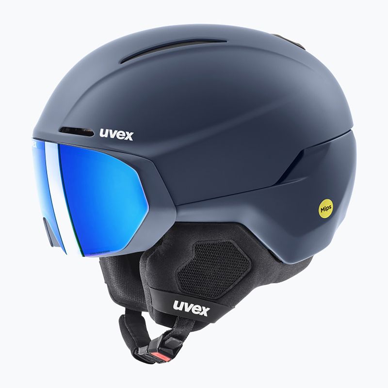 Skihelm UVEX Horizon CV MIPS dusk blue matt