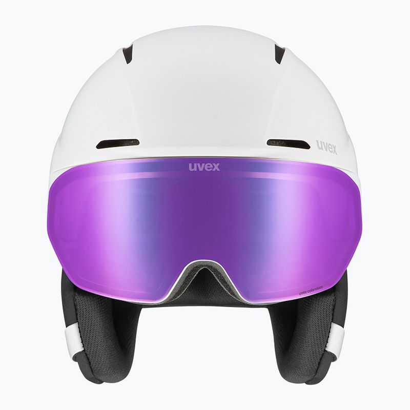 Skihelm UVEX Horizon CV white matt 2