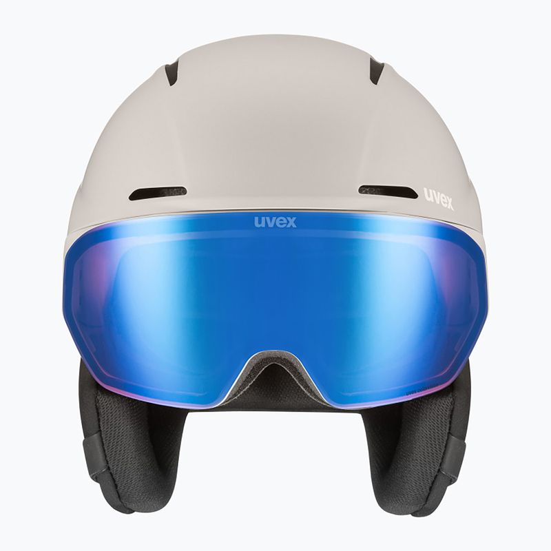 Skihelm UVEX Horizon CV warm grey matt 2
