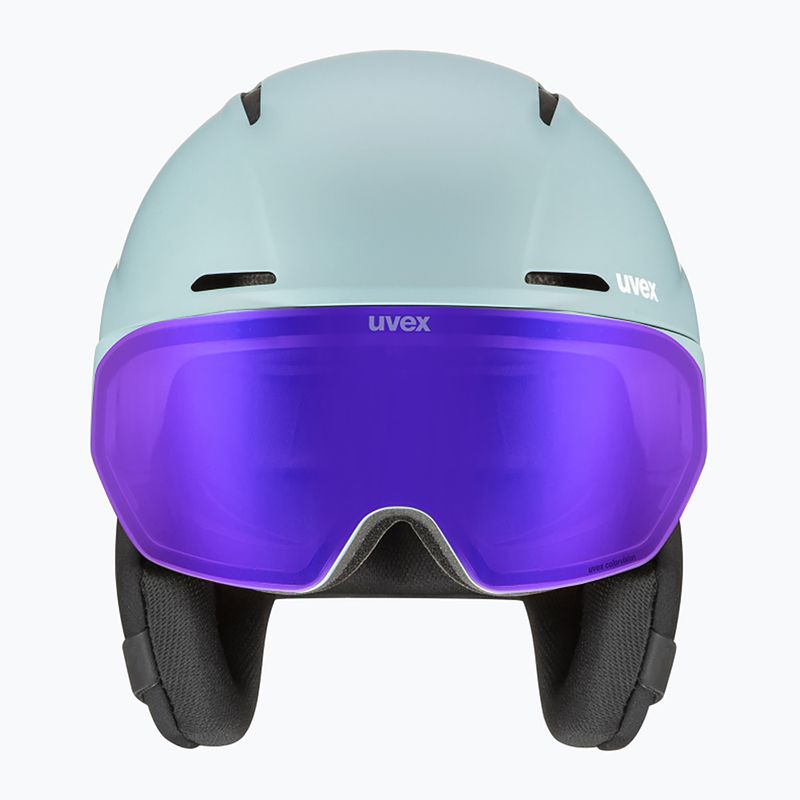 Skihelm UVEX Horizon CV oxid green matt 2