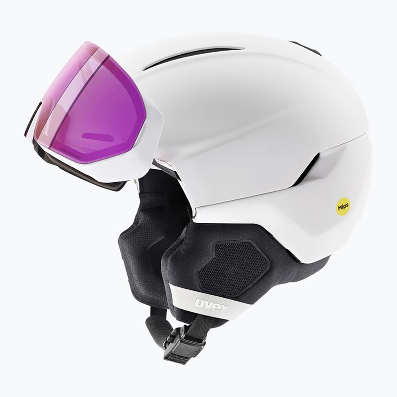 Skihelm UVEX Horizon V Mag MIPS white matt 6