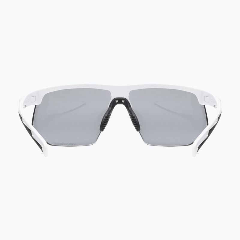 Sonnenbrille UVEX Aerios Small V white matt/smoke 3