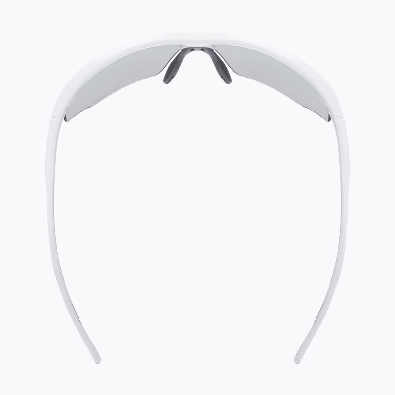 Sonnenbrille UVEX Aerios Small V white matt/smoke 4