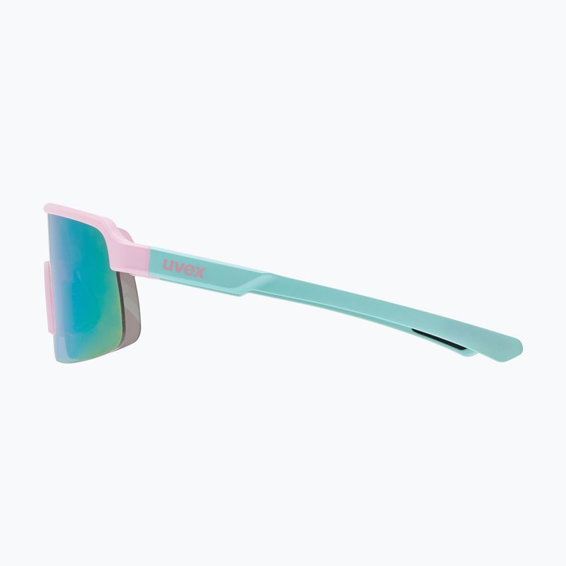 Kinder-Sonnenbrille UVEX Dyrt Jr pink/green matt/mirror pink 5