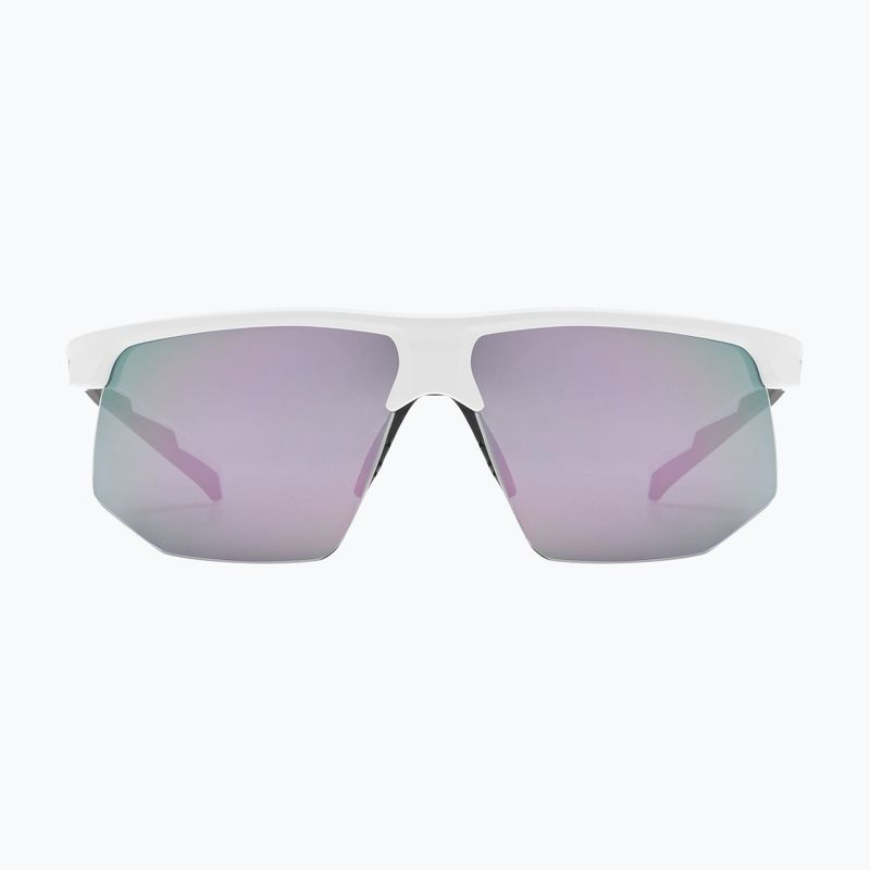 Sonnenbrille UVEX Aerios Small white matt/mirror rose 2