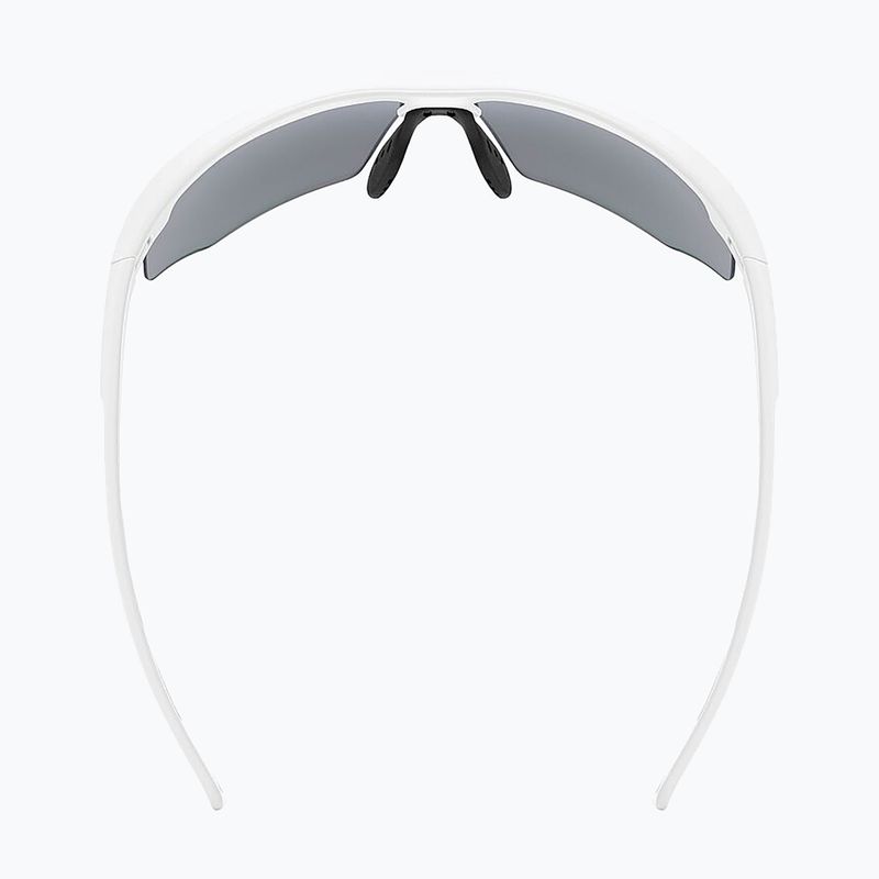 Sonnenbrille UVEX Aerios Small white matt/mirror rose 4