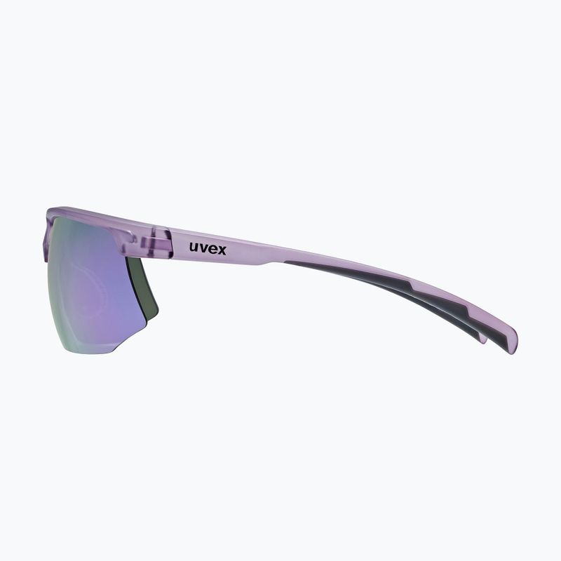 Sonnenbrille UVEX Aerios Small purple matt/mirror purple 5