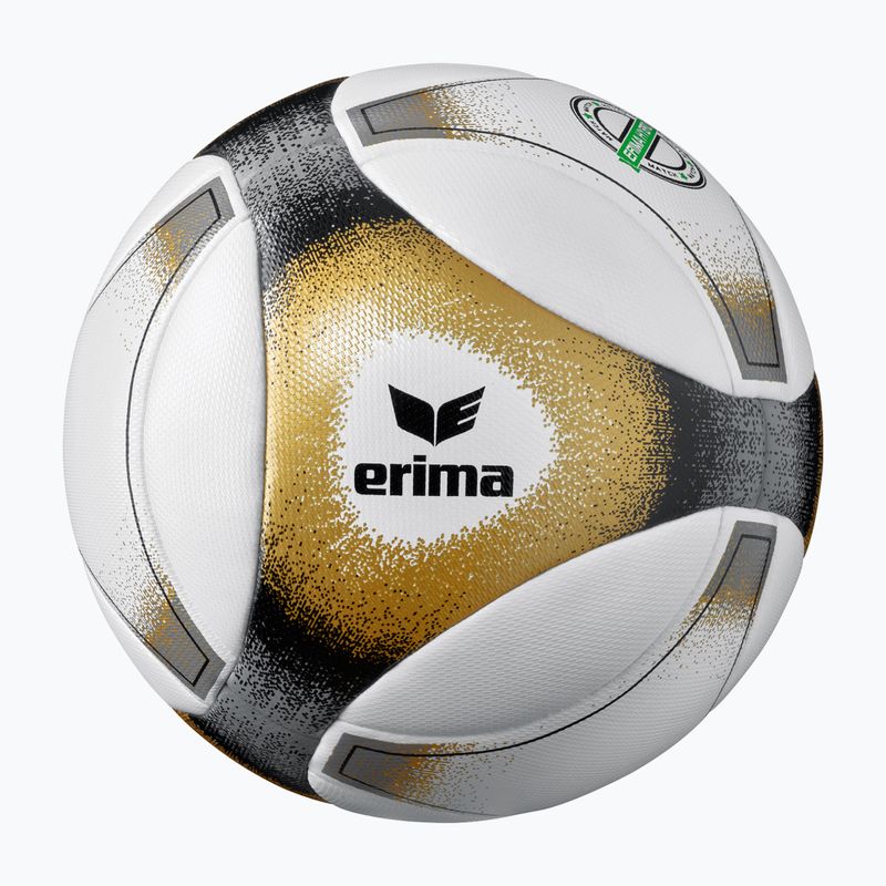 ERIMA Hybrid Match Fußball schwarz/gold Größe 5 4