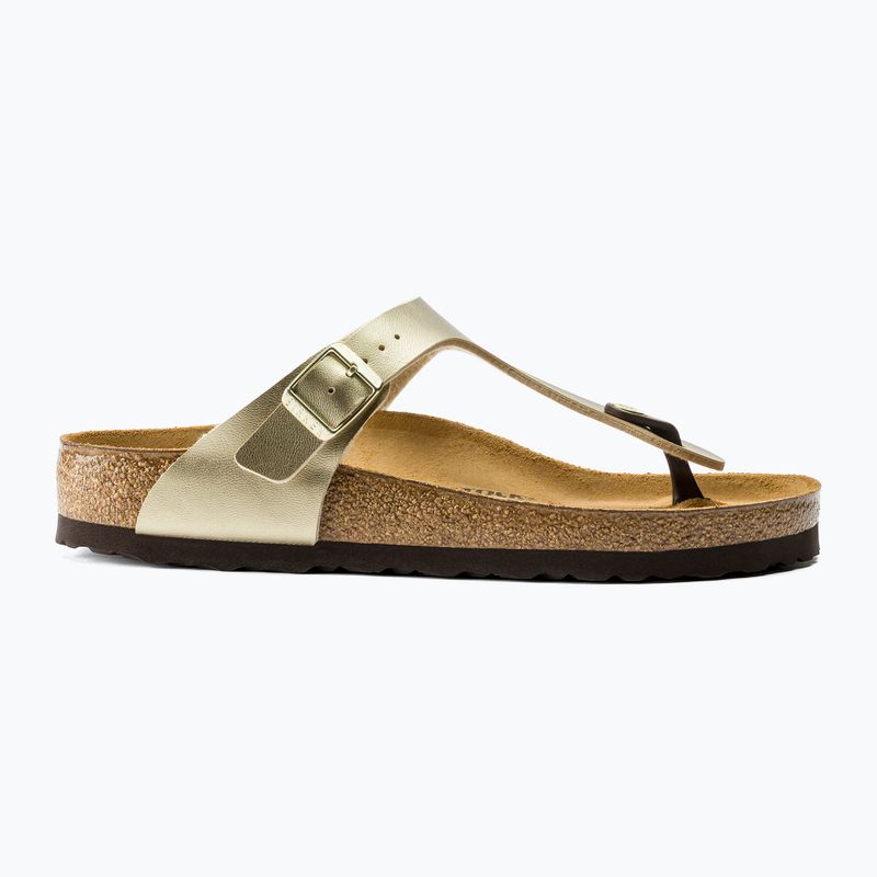 BIRKENSTOCK Damen Flip Flops Gizeh BF Regular gold 9