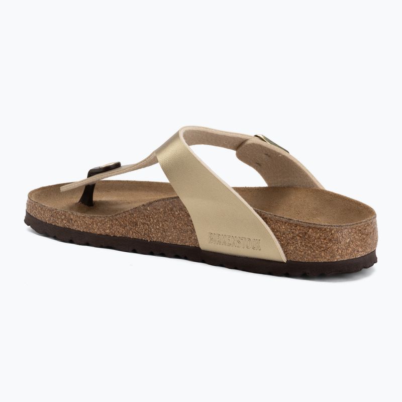 Flip-Flops BIRKENSTOCK Gizeh Birko-Flor Narrow gold 3