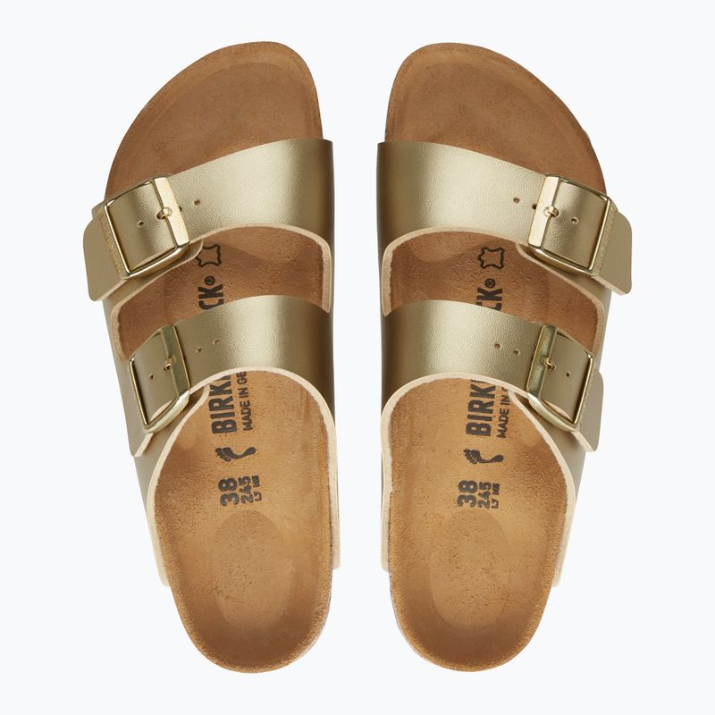 Badelatschen BIRKENSTOCK Arizona Birko-Flor gold 3