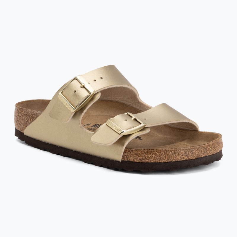 Badelatschen BIRKENSTOCK Arizona Birko-Flor gold