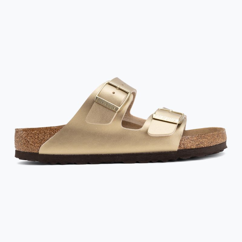 Badelatschen BIRKENSTOCK Arizona Birko-Flor gold 2