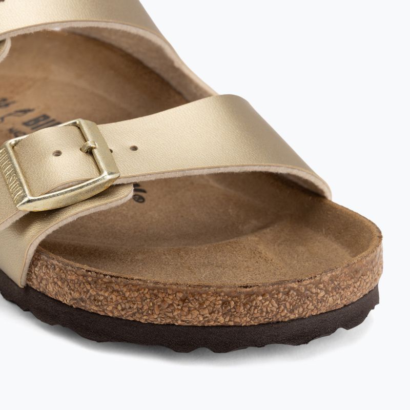 Badelatschen BIRKENSTOCK Arizona Birko-Flor gold 7